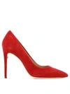 Ferragamo Womens Red Other Materials Pumps In Red