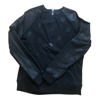 Pre-owned Rag & Bone Leather Sweatshirt In Brown
