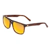 SIXTY ONE SIXTY ONE MOREA YELLOW-RED SQUARE SUNGLASSES S134YW