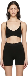 JACQUEMUS BLACK 'LE SHORT ARANCIA' SHORTS