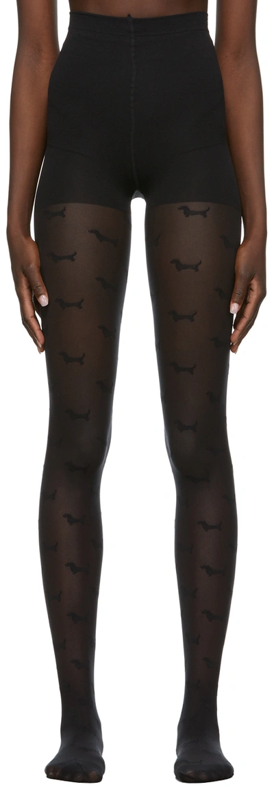 Thom Browne Hector-motif Tights In Multi-colored