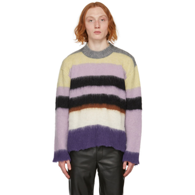 Marc Jacobs Multicolor 'the Brushed Striped Jumper' Jumper