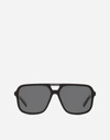 Dolce & Gabbana Angel Navigator-frame Sunglasses In Black