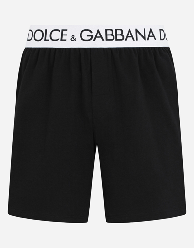 DOLCE & GABBANA TWO-WAY STRETCH COTTON BOXER SHORTS