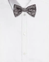 DOLCE & GABBANA SILK BOW TIE WITH TIE PRINT