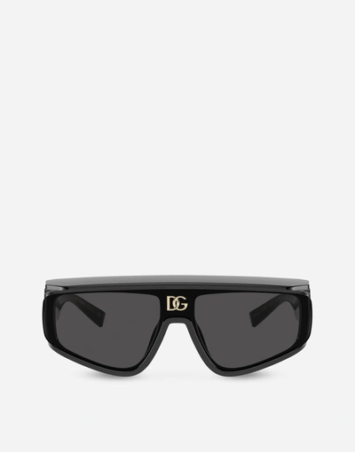 Dolce & Gabbana Dgg6177 501/87 Navigator Sunglasses In Grey