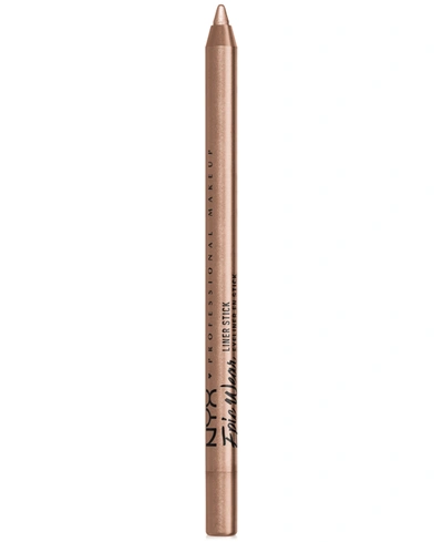 Nyx Professional Makeup Epic Wear Liner Stick Long Lasting Eyeliner Pencil In Rose Gold