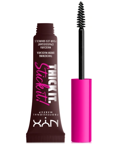 Nyx Professional Makeup Thick It. Stick It! Thickening Brow Mascara In Espresso
