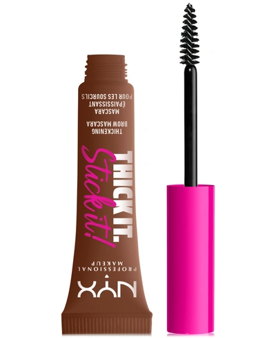 Nyx Professional Makeup Thick It. Stick It! Thickening Brow Mascara In Rich Auburn
