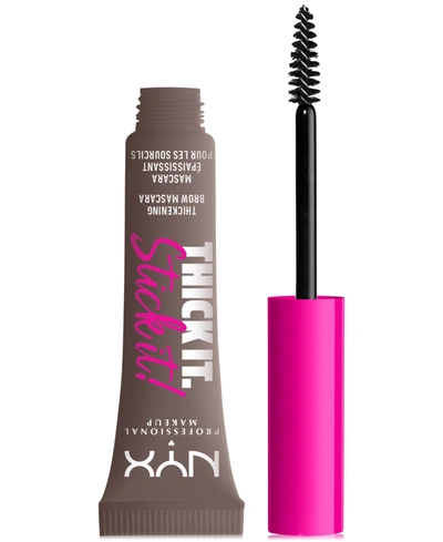 Nyx Professional Makeup Thick It. Stick It! Thickening Brow Mascara In Cool Ash Brown