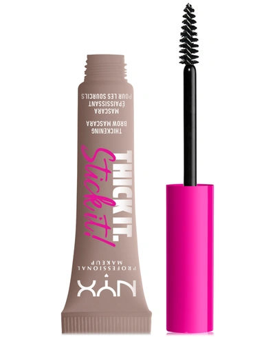 Nyx Professional Makeup Thick It. Stick It! Thickening Brow Mascara In Cool Blonde
