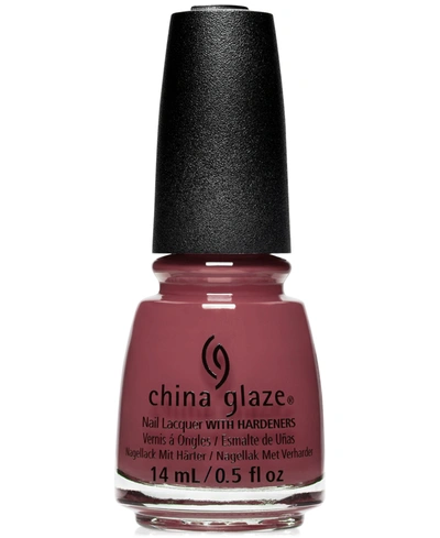 China Glaze Nail Lacquer With Hardeners In Fifth Avenue