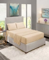 NESTL BEDDING PREMIER COLLECTION DEEP POCKET 4 PIECE SHEET SET, FULL XL