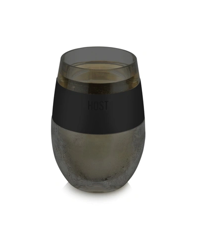 Host Wine Freeze Cooling Cup In Smoke In Black