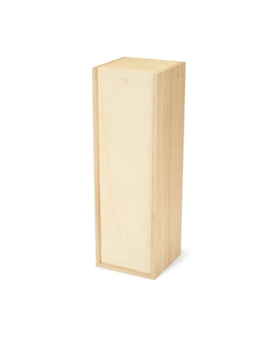 Twine Magnum Wooden Wine Box In Natural