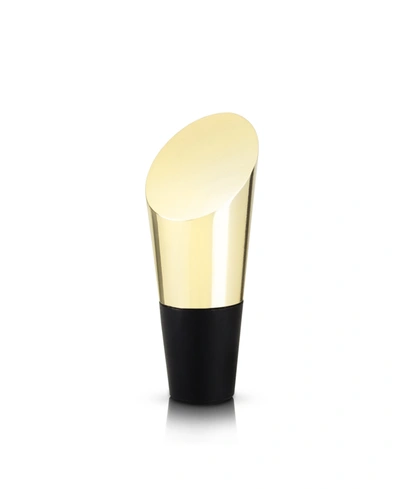 Viski Heavyweight Bottle Stopper In Gold-tone