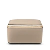 Smythson Sandstone Sandstone Large Trinket Case 12cm In Sandstone