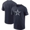 Nike Men's Dri-fit Logo Legend (nfl Dallas Cowboys) T-shirt In Navy