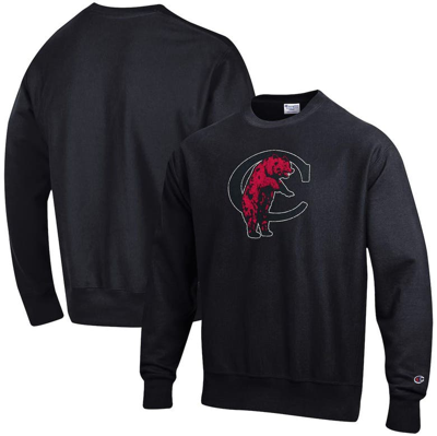 Champion Black Cincinnati Bearcats Vault Logo Reverse Weave Pullover Sweatshirt