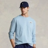 Ralph Lauren Classic Fit Polo Sport Jersey T-shirt In Blue Note