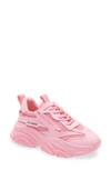 Steve Madden Possession Sneaker In Hot Pink