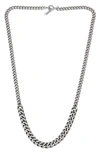 ALLSAINTS MIXED CURB CHAIN NECKLACE