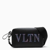 VALENTINO GARAVANI BLACK/MULTICOLOUR VLTN CROSS-BODY BAG