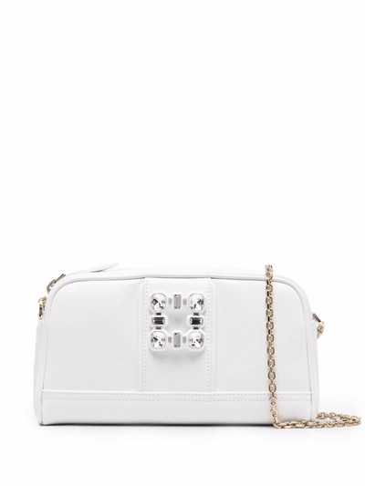 Roger Vivier Walkyviv' Camera Bag In White