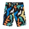 Stella Mccartney Abstract Bermuda Shorts Black In Nero-multicolor