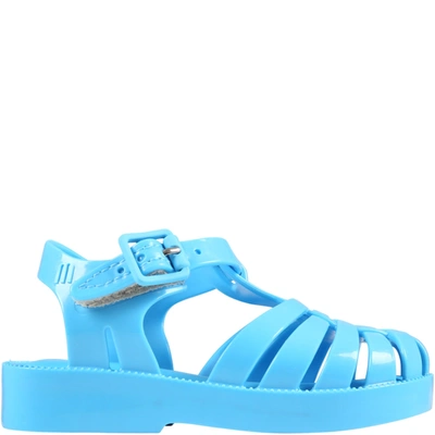 Melissa Azure Sandals For Kids In Light Blue
