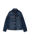 Dsquared2 Embroidered-logo Denim Jacket In Denim