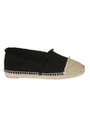 Castaã±er Kampala Two-tone Espadrilles In Negro