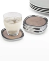 Nambe Sandstone Coaster, Set Of 4