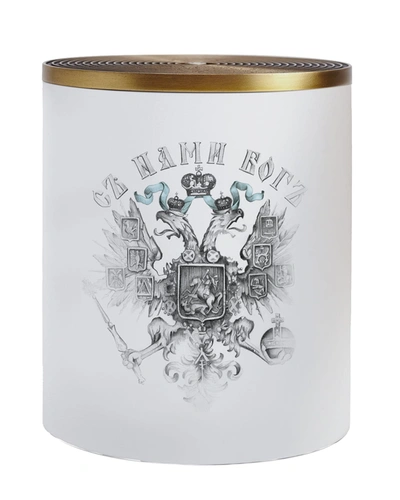 L'objet No. 75 The Russe 3-wick Candle, 35 Oz. In White