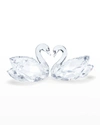 SWAROVSKI SWAN COUPLE FIGURINE