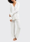 Eberjey Sleep Chic Printed Pajama Set In Envelope Heart-bo
