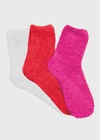 Stems Plush Ankle Socks 3-pack