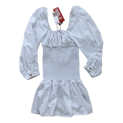 Pre-owned Ciao Lucia Mini Dress In White