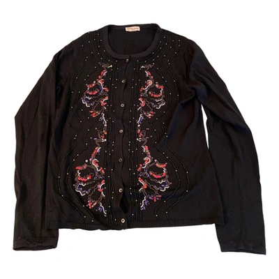 Pre-owned Christian Lacroix Cardigan In Black