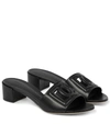 Dolce & Gabbana 'dg Logo Slides For Stylish In Black