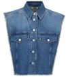 ISABEL MARANT ÉTOILE TYRA DENIM waistcoat