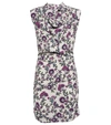 Isabel Marant Bemaya Floral Silk-blend Minidress In Ecru
