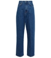 ACNE STUDIOS HIGH-RISE STRAIGHT JEANS