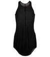 Rick Owens Black Basic Ribbed Tank Top