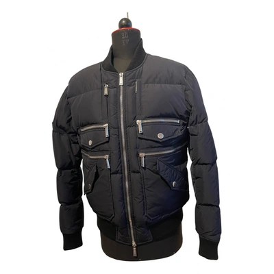 Pre-owned Dsquared2 Jacket In Navy