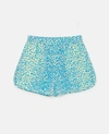 Stella Mccartney Shorts With Animal Print In Multicolour