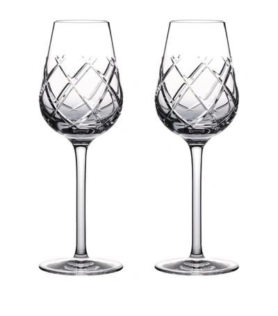Waterford Set Of 2 Olann Cognac Glasses (310ml) In Clear