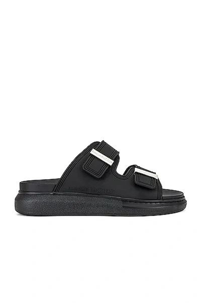 Alexander Mcqueen Alexander Mc Queen Hybrid Sandals In Black