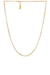 SAINT LAURENT CURB CHAIN NECKLACE