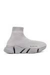 Balenciaga Speed Lt 2.0 Sneakers In Dark Grey
